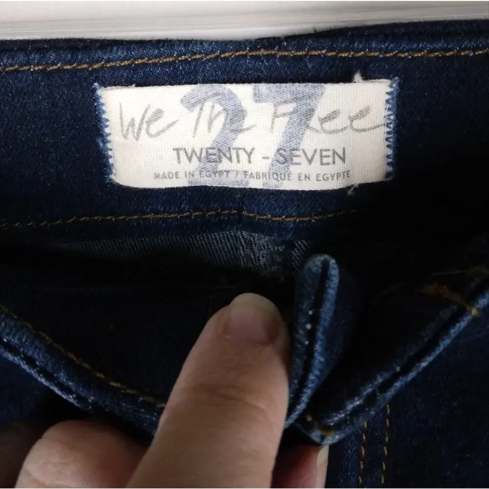 Free People We the Free Miles Away Skinny Jeans size 27